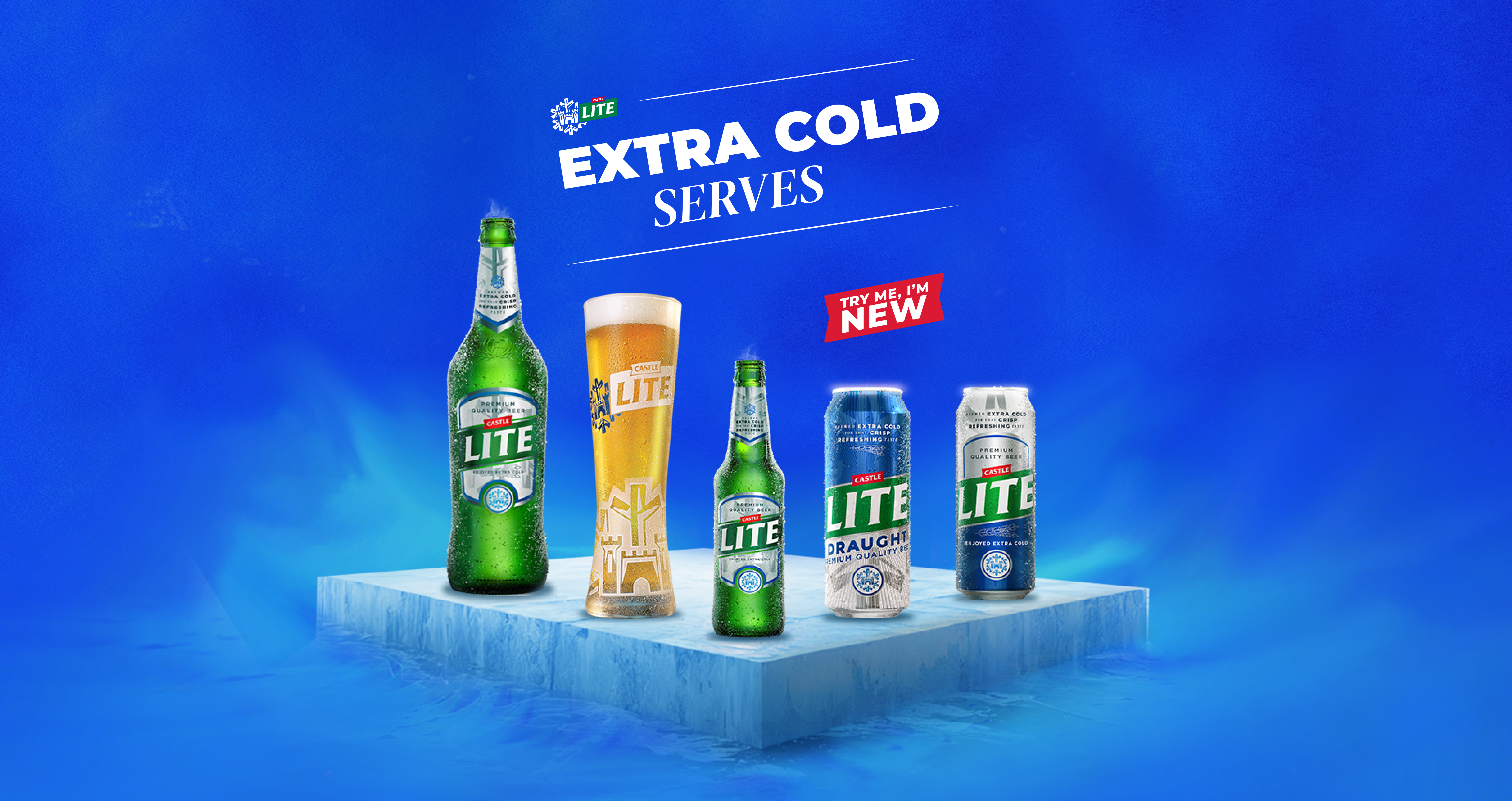 Extra Cold Serves Product Banner - Desktop