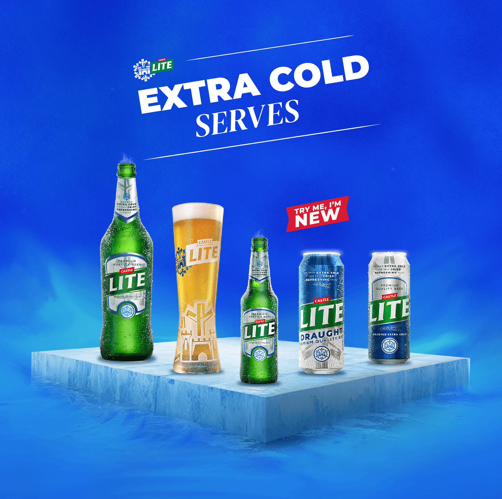 Extra Cold Serves Product Banner - Mobile