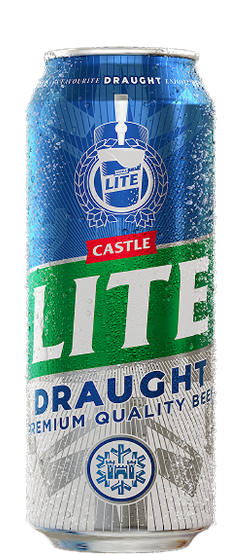 Castle Lite Draught In a Can